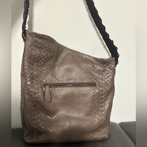 Crocodile and snakeskin bag